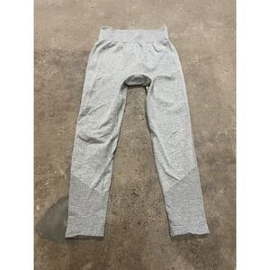 AYBL Leggings Womens Medium Gray Seamless High Rise Ankle Yoga Athletic Gym